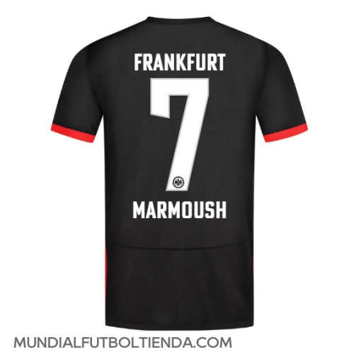 Camiseta Eintracht Frankfurt Omar Marmoush #7 Segunda Equipación Replica 2024-25 mangas cortas